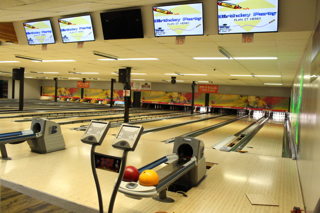 Bowling at Roll N Stones Fun Centre