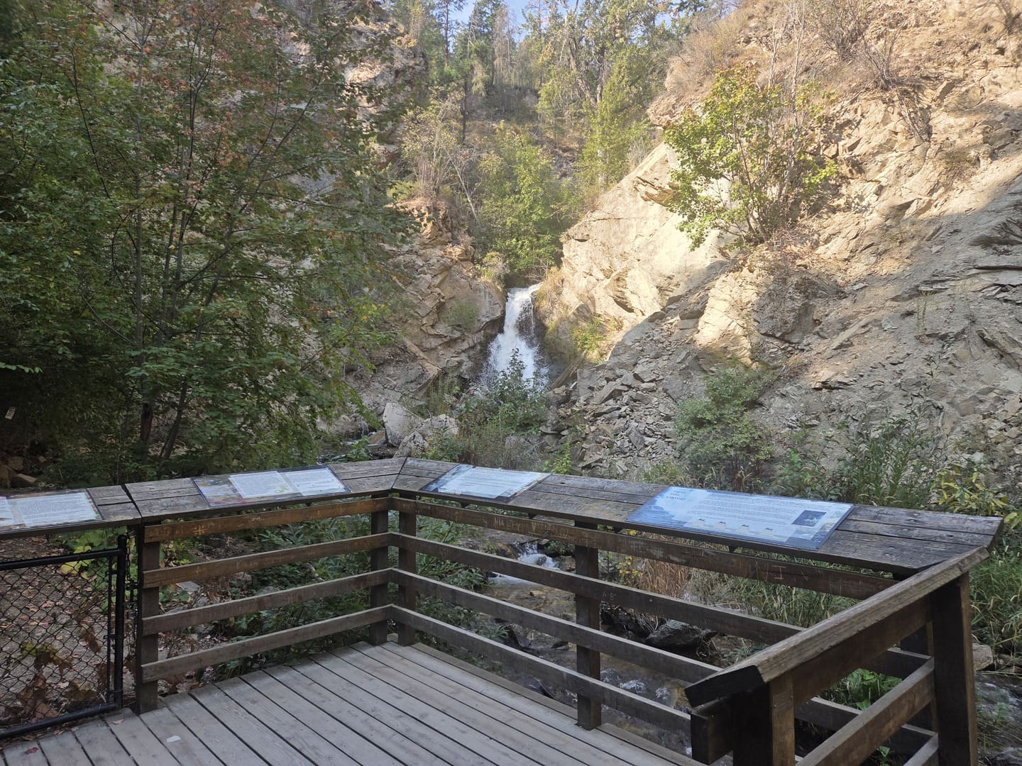 Hardy Falls, Peachland