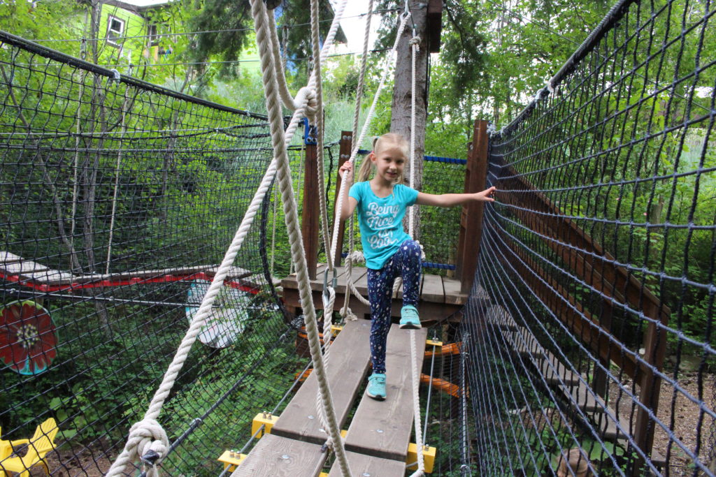 Kids Play at Oyama Zipline Adventure Park