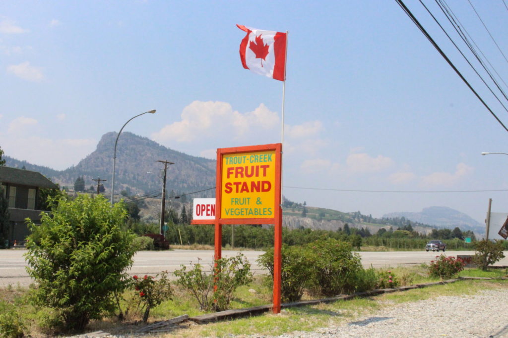 Trout Creek Fruit Stand, Summerland
