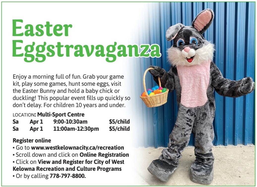 Easter Eggstravaganza - West Kelowna