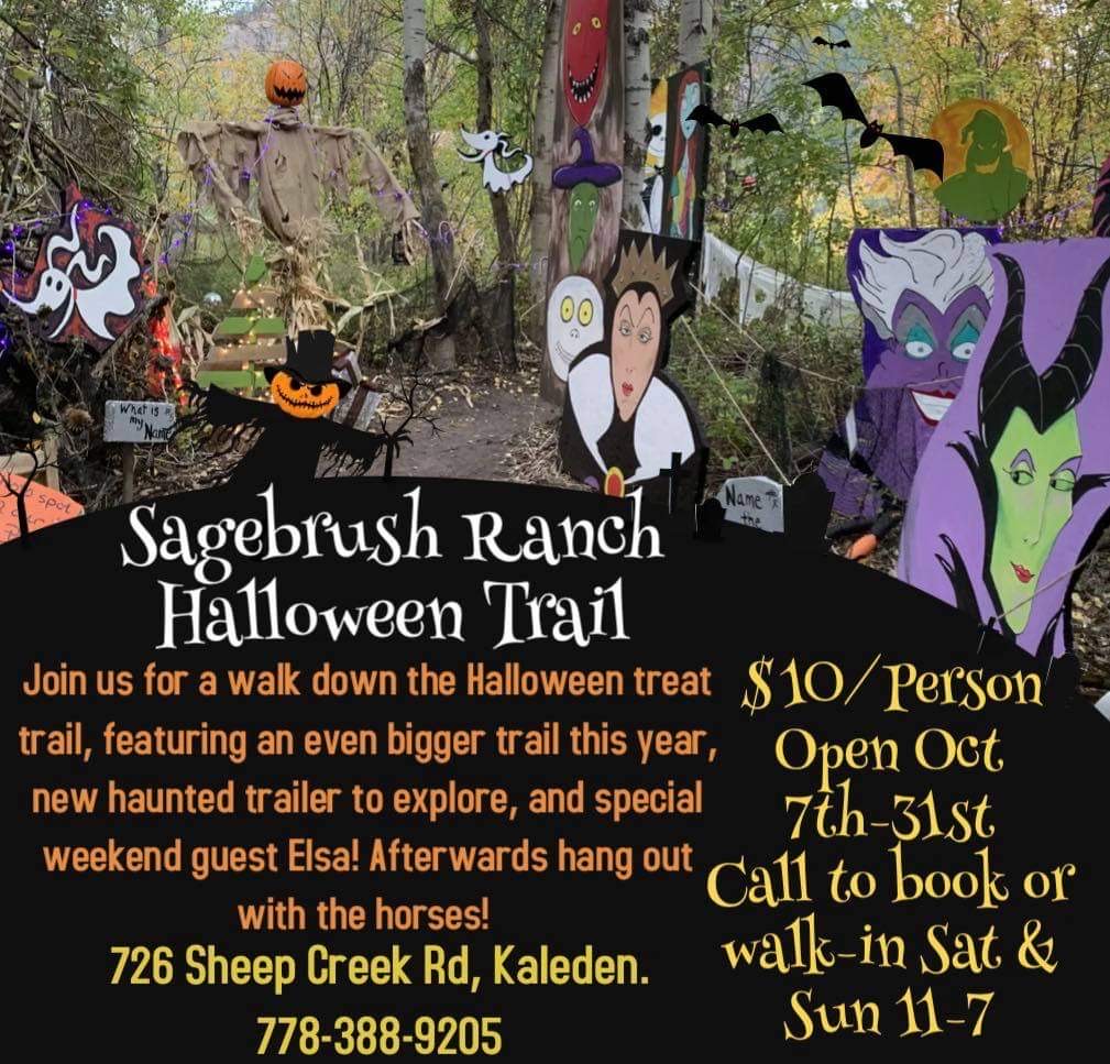 Sagebrush Ranch Halloween Trail - Kaleden