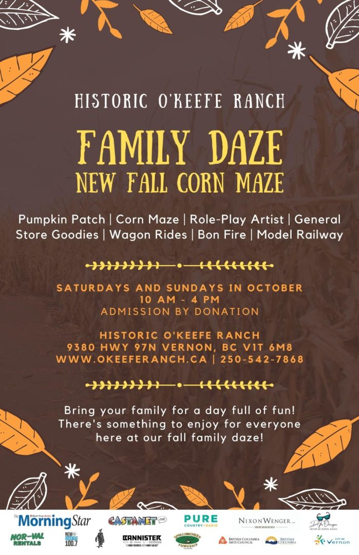 Family Daze in the Corn Maze - Vernon