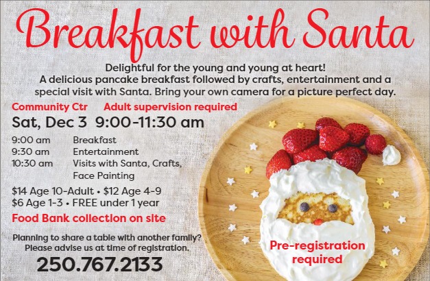 Breakfast with Santa - Peachland