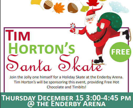 Tim Hortons Santa Skate - Enderby