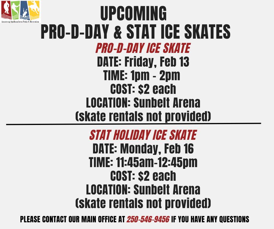 Pro-D Day and Stat Ice Skate - Sunbelt Arena