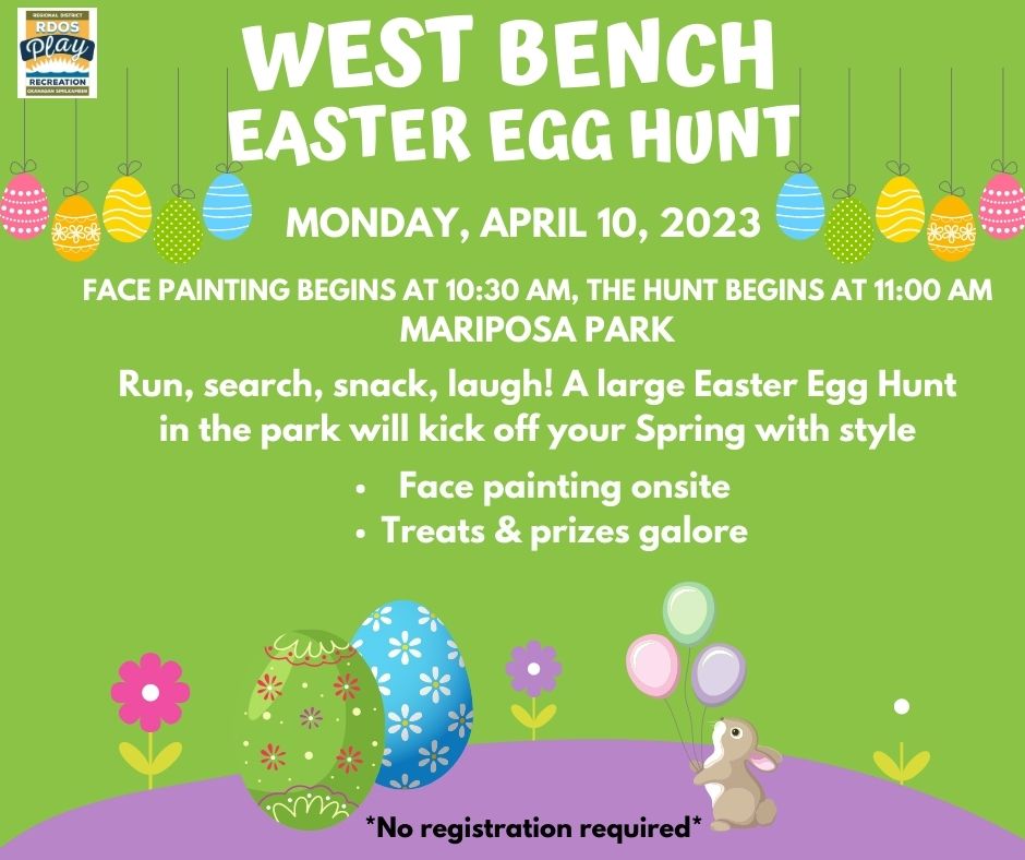 West Bench Easter Egg Hunt - Penticton