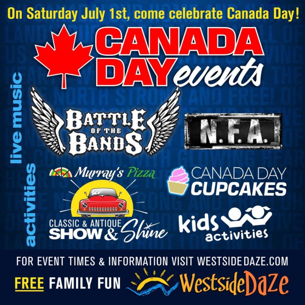 Celebrate Canada Day West Kelowna Okanagan Family Fun