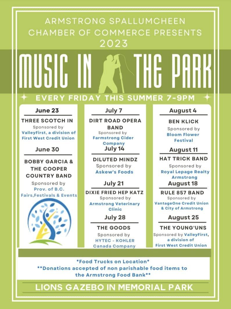 Music in the Park - Armstrong