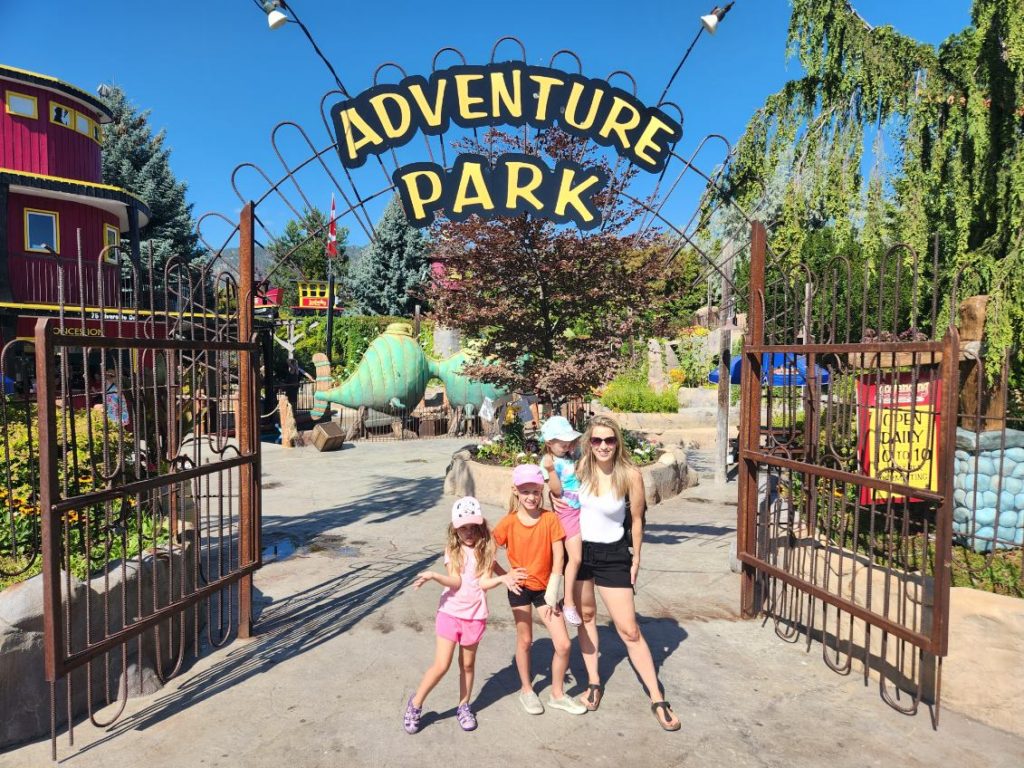 Family Picture at LocoLanding Adventure Park