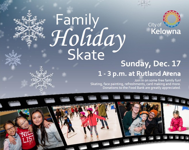 Family Holiday Skate - Kelowna