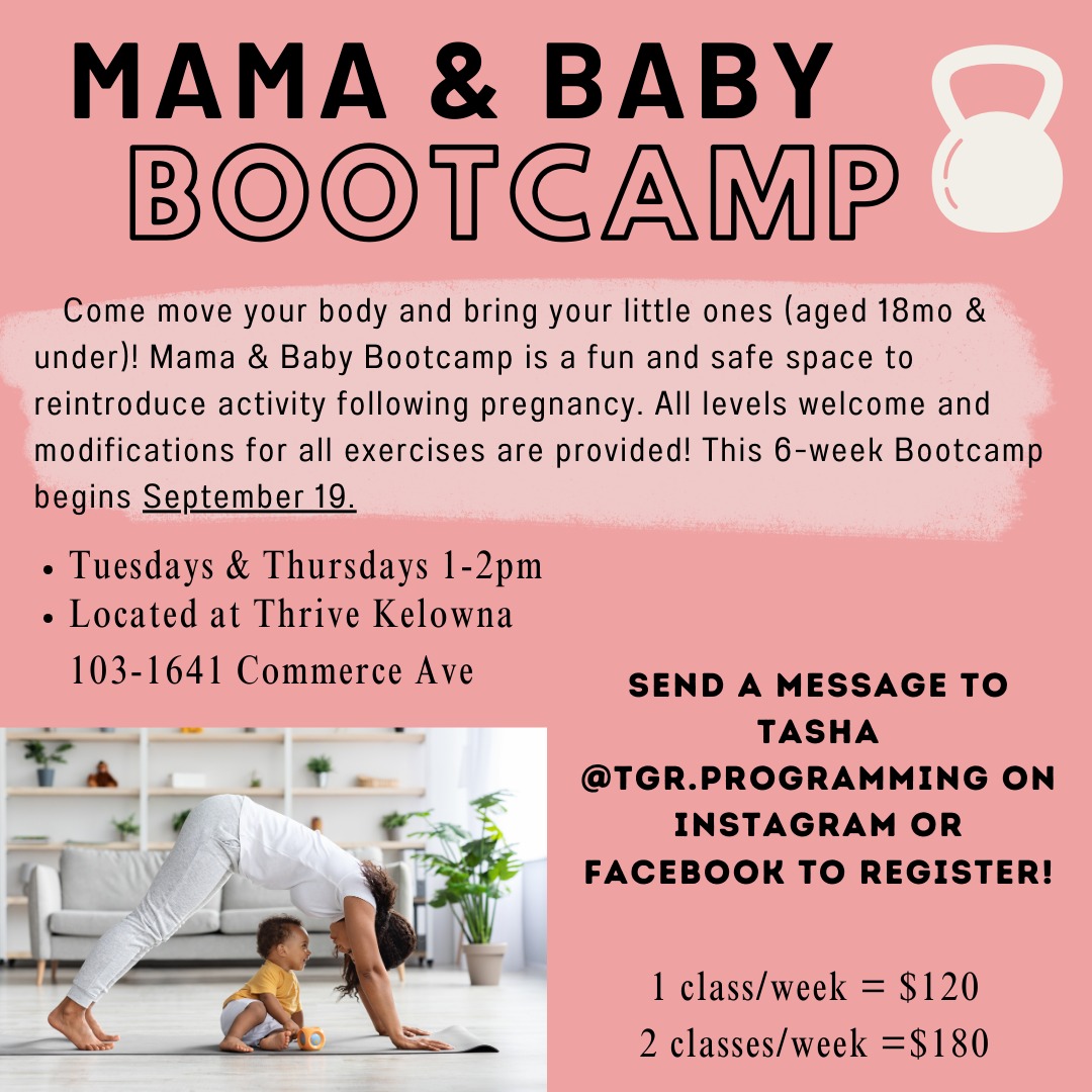 Mama & Baby Bootcamp - Kelowna