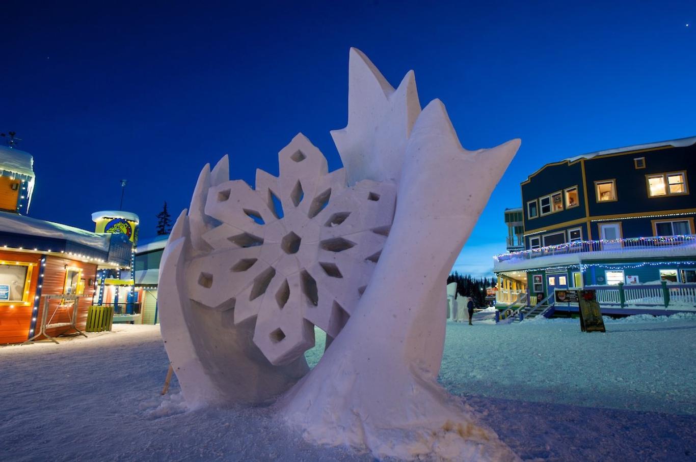 BC Snow Sculpture Competition - SilverStar