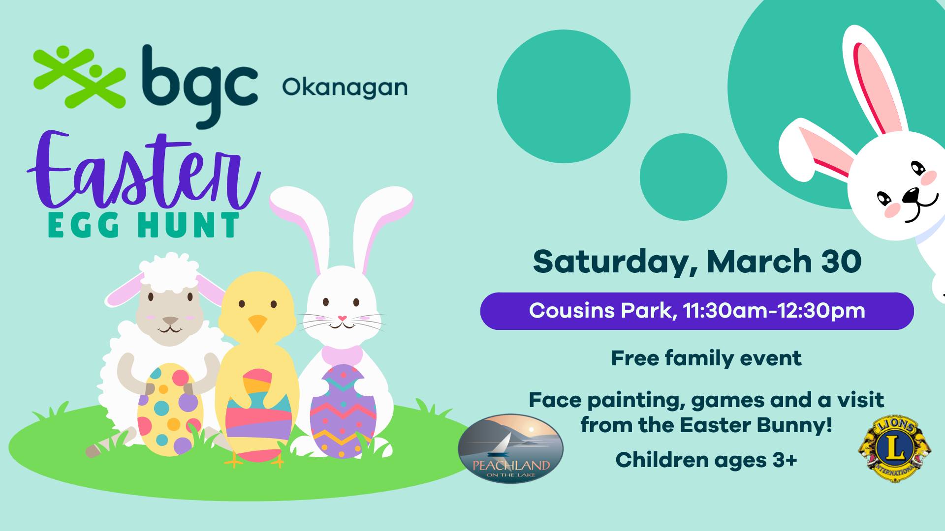 BGC Okanagan Easter Egg Hunt - Peachland