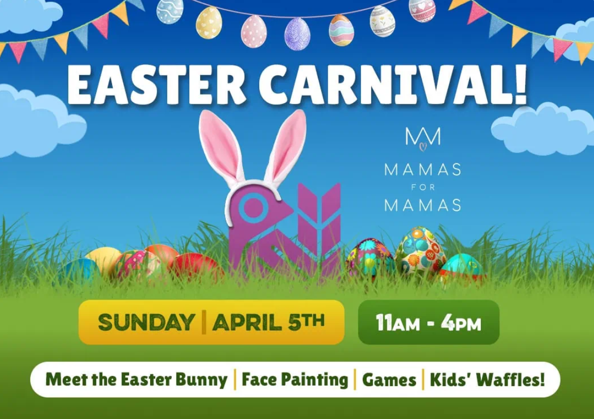 Easter Carnival with Mamas for Mamas at Red Bid Brewing