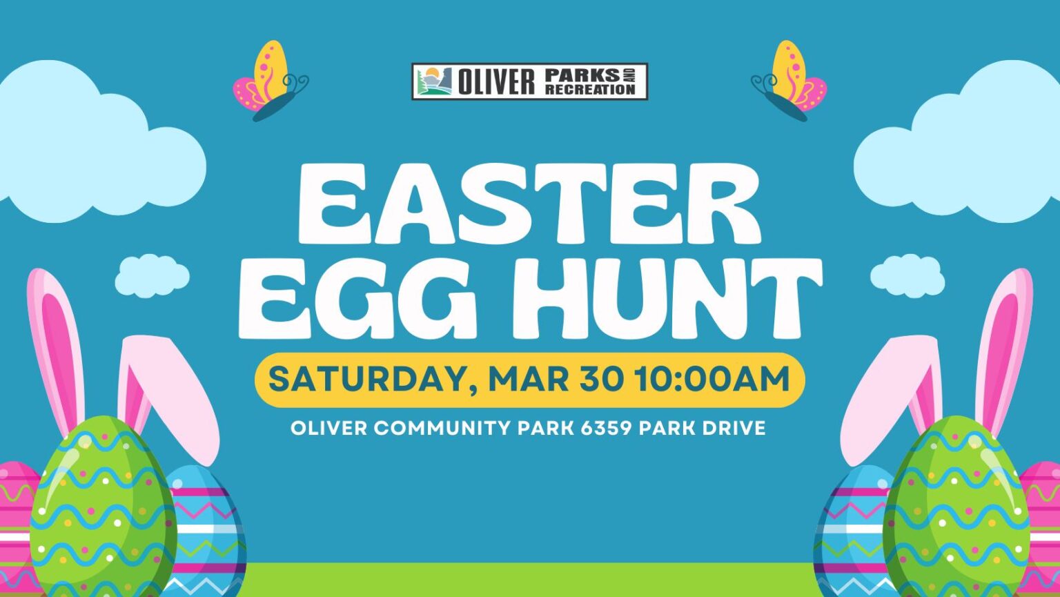 Easter Egg Hunt - Oliver Parks & Recreation - Okanagan Family Fun