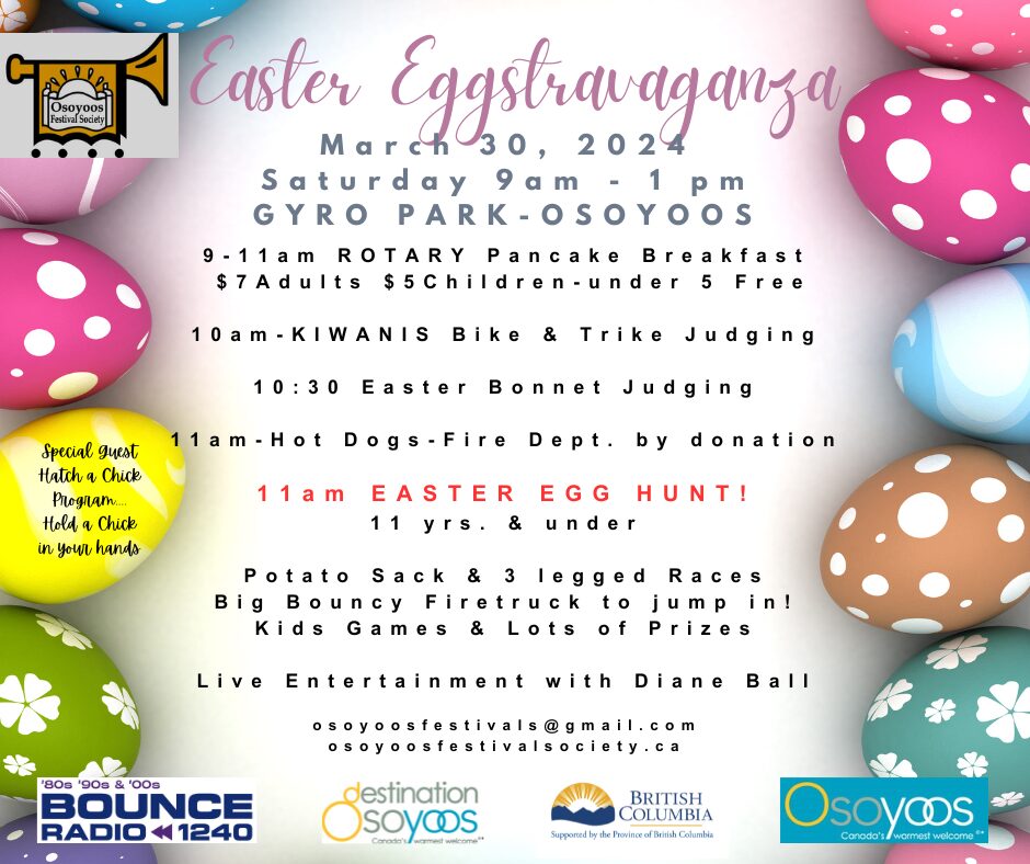 Easter Eggstravaganza at Gyro Park - Osoyoos