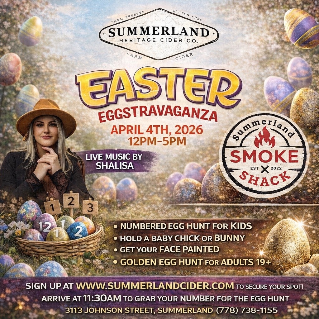 Easter Eggstravaganza at Summerland Heritage Cider