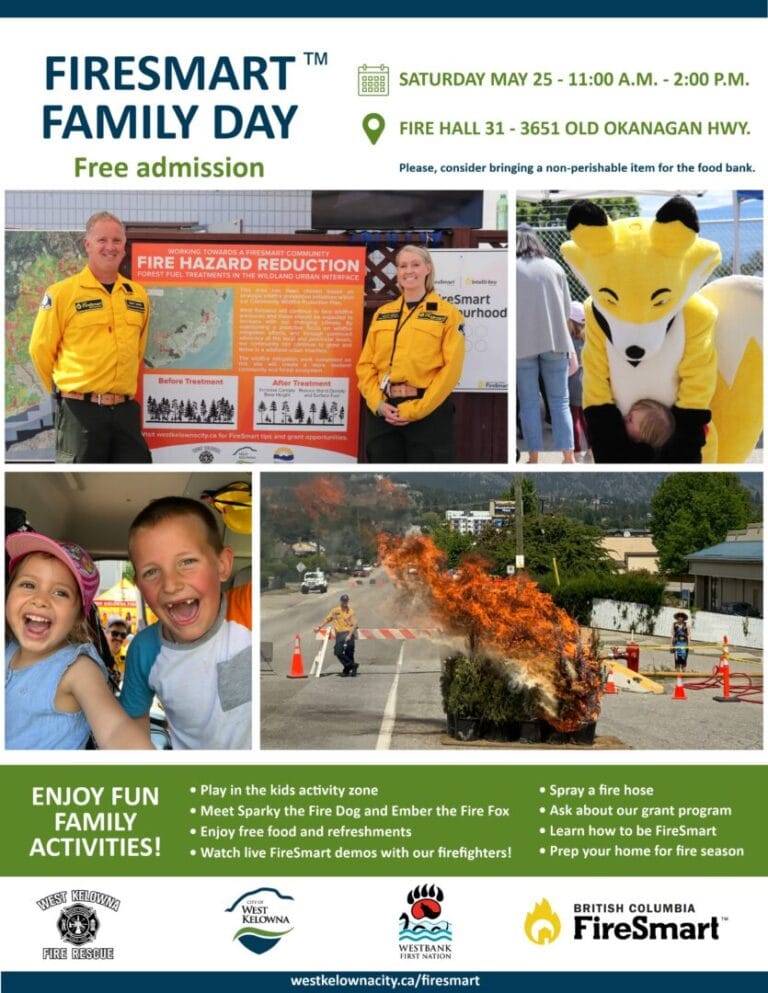 2024 FireSmart Family Day - West Kelowna - Okanagan Family Fun