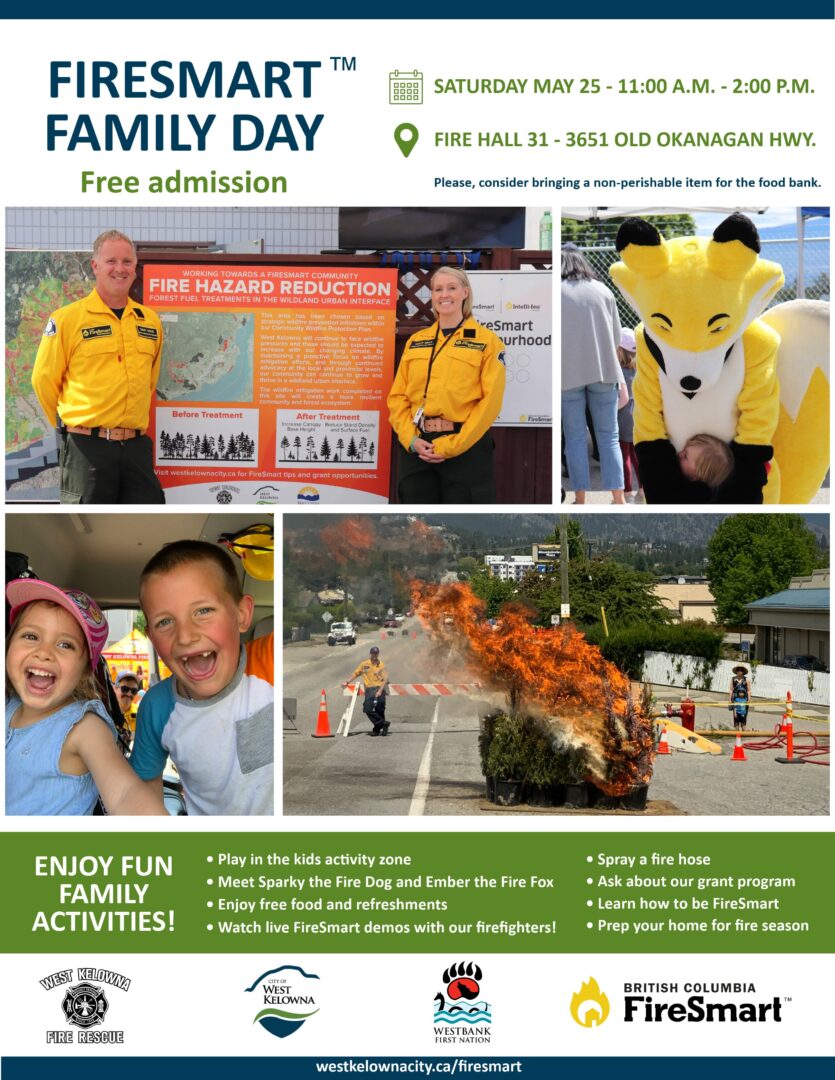 2024 FireSmart Family Day - West Kelowna
