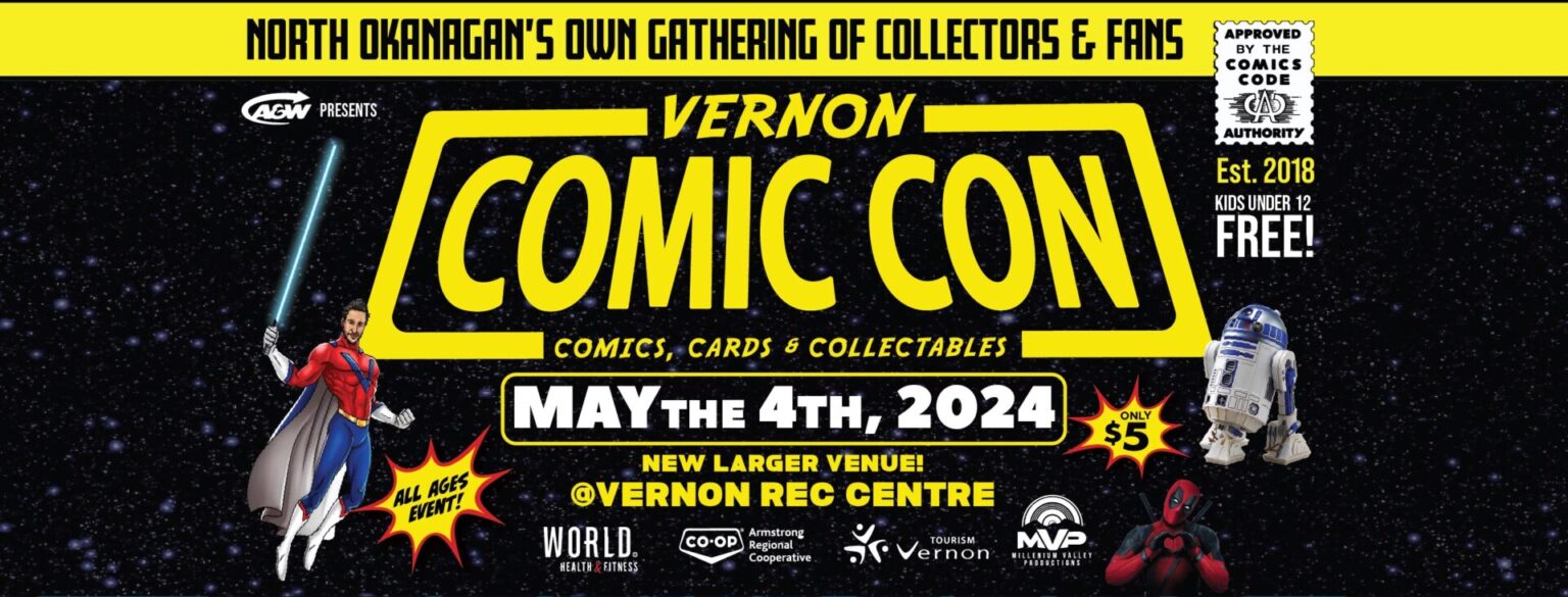 2024 Vernon Comic Con - Okanagan Family Fun