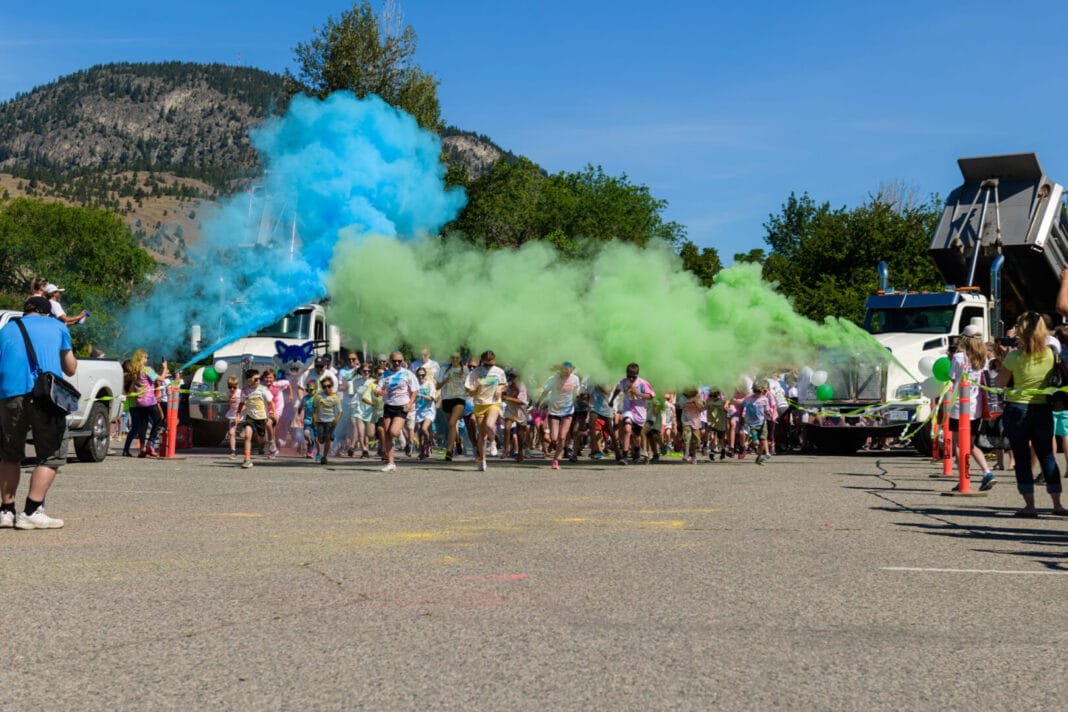 Wildstone's Colours 4 Kids Run - Penticton