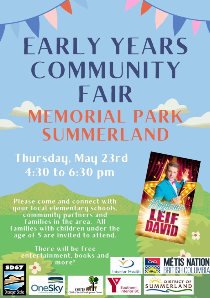 Early Years Community Fair - Summerland