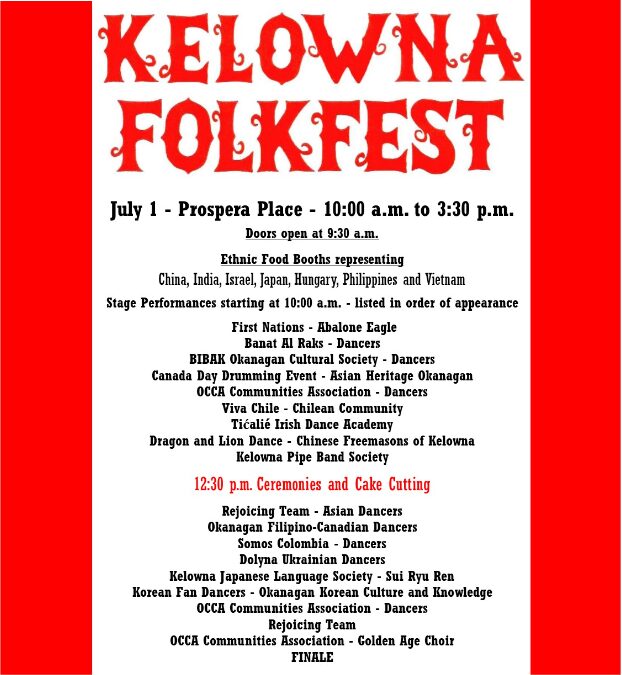 2024 Kelowna Folkfest