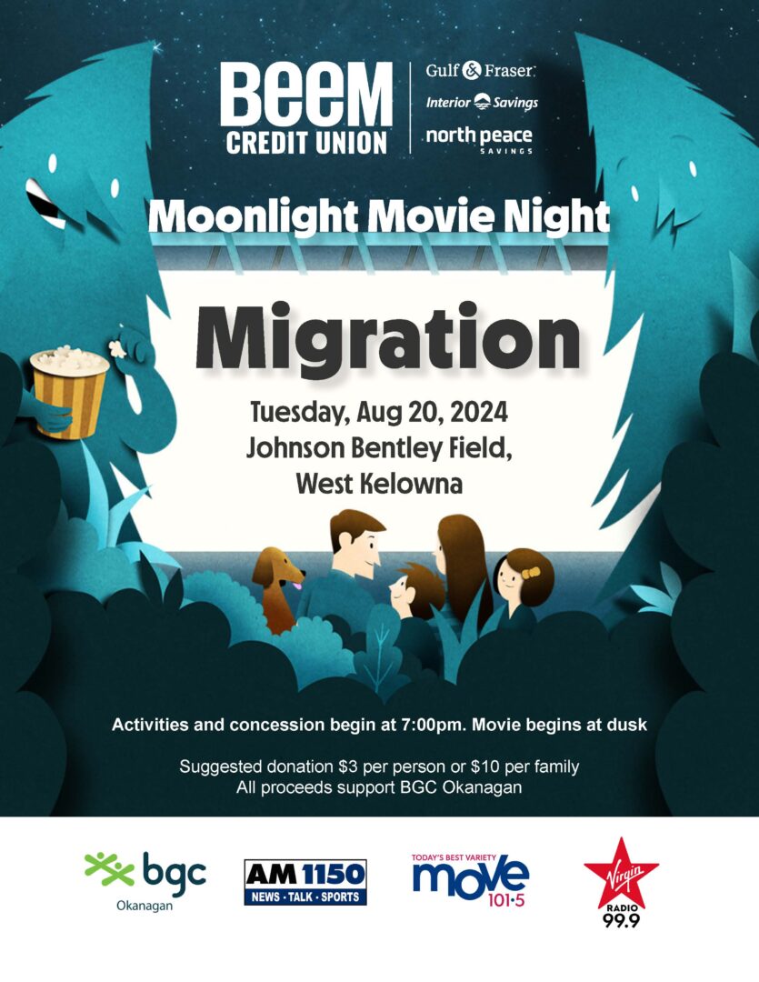 Moonlight Movie Night - West Kelowna