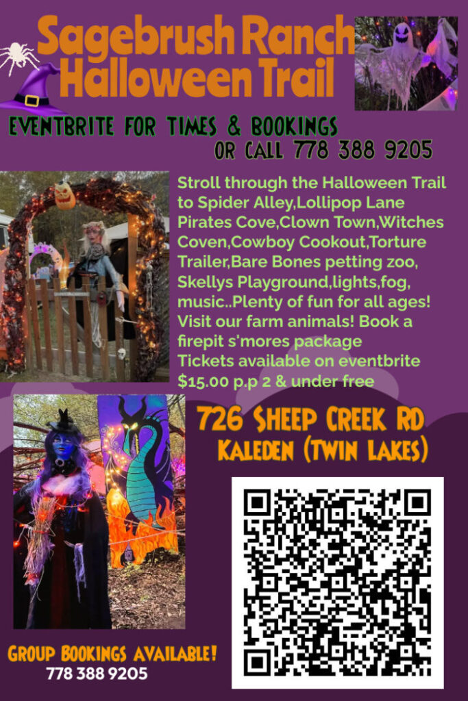 Sagebrush Ranch Halloween Trail - Kaleden