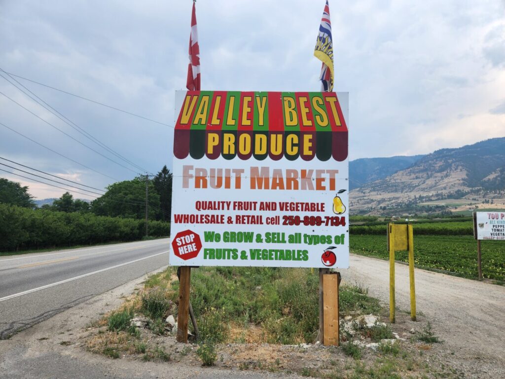 Valley Best Produce Fruit Market, Oliver