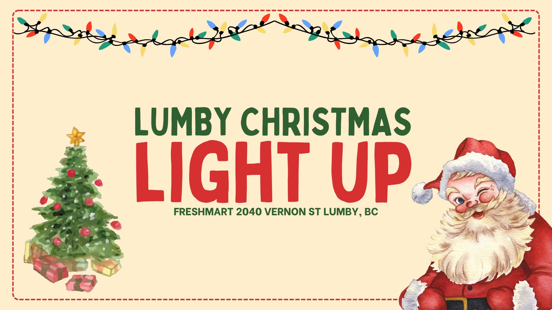 2024 Lumby Christmas Light Up