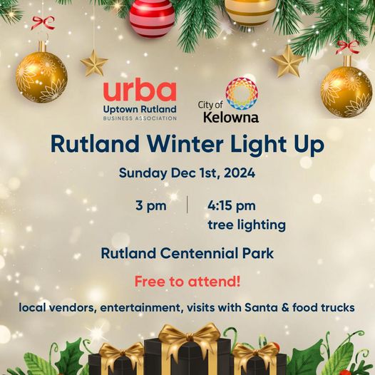 2024 Rutland Winter Light Up - Kelowna