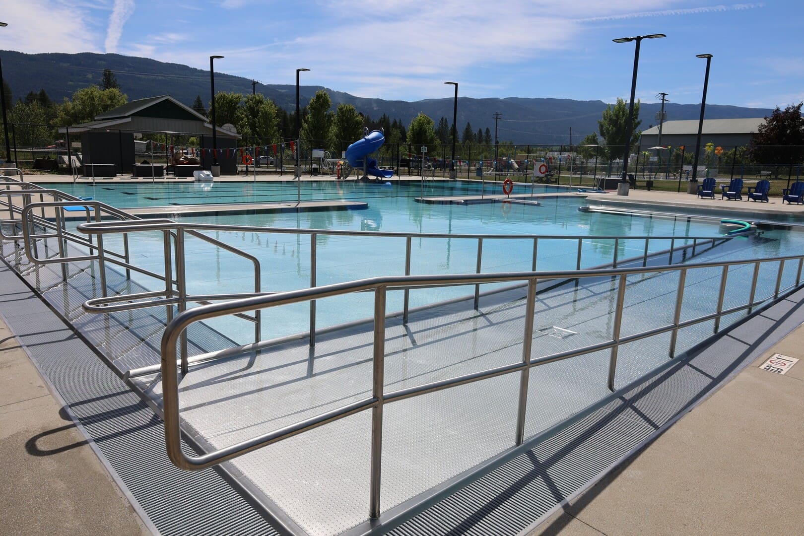 Wheelchair Ramp Enderby Outdoor Pool Wheelchair Ramp Enderby Outdoor Pool