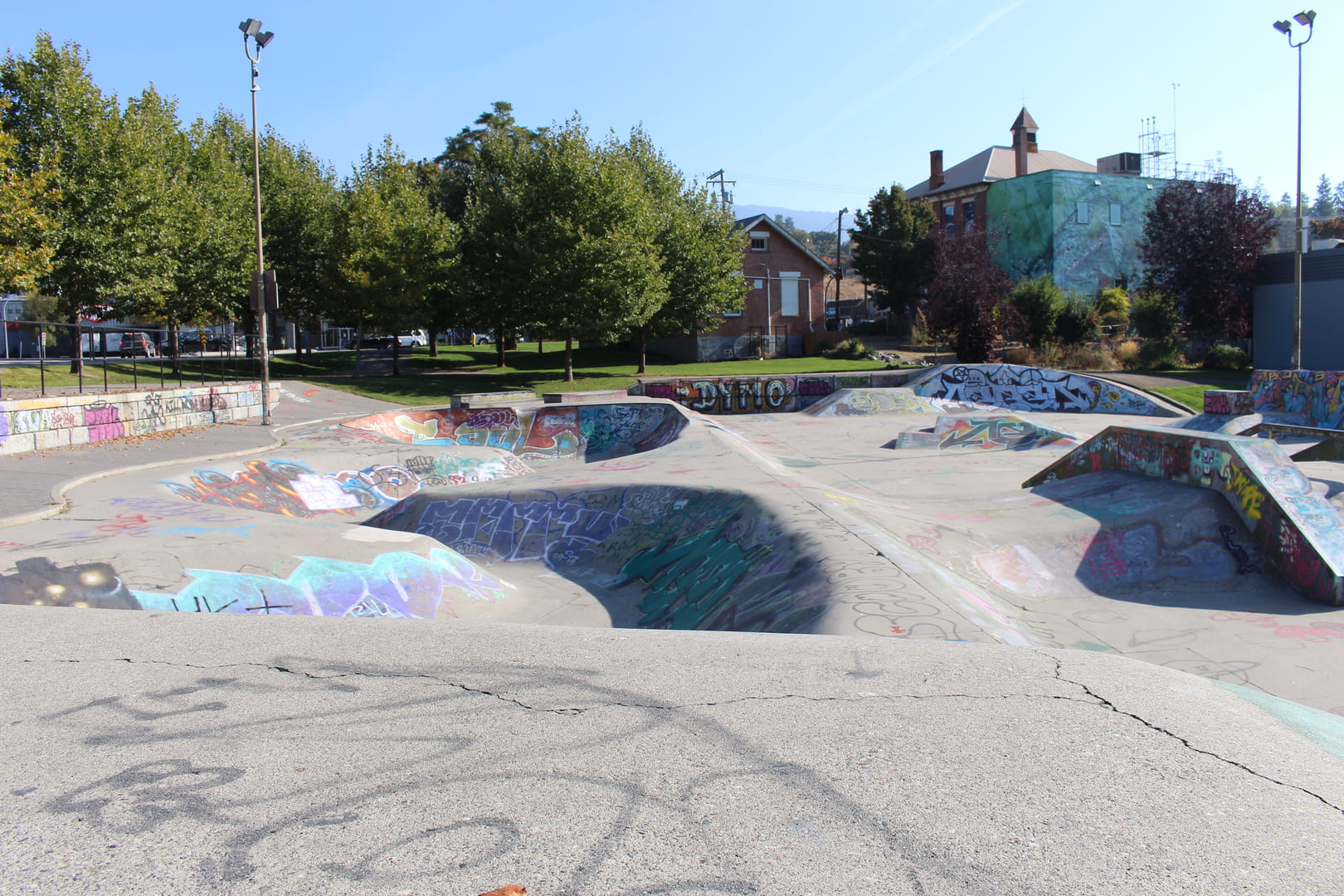 Kalamalka Rotary Skateboard Park, Vernon Kalamalka Rotary Skateboard Park, Vernon