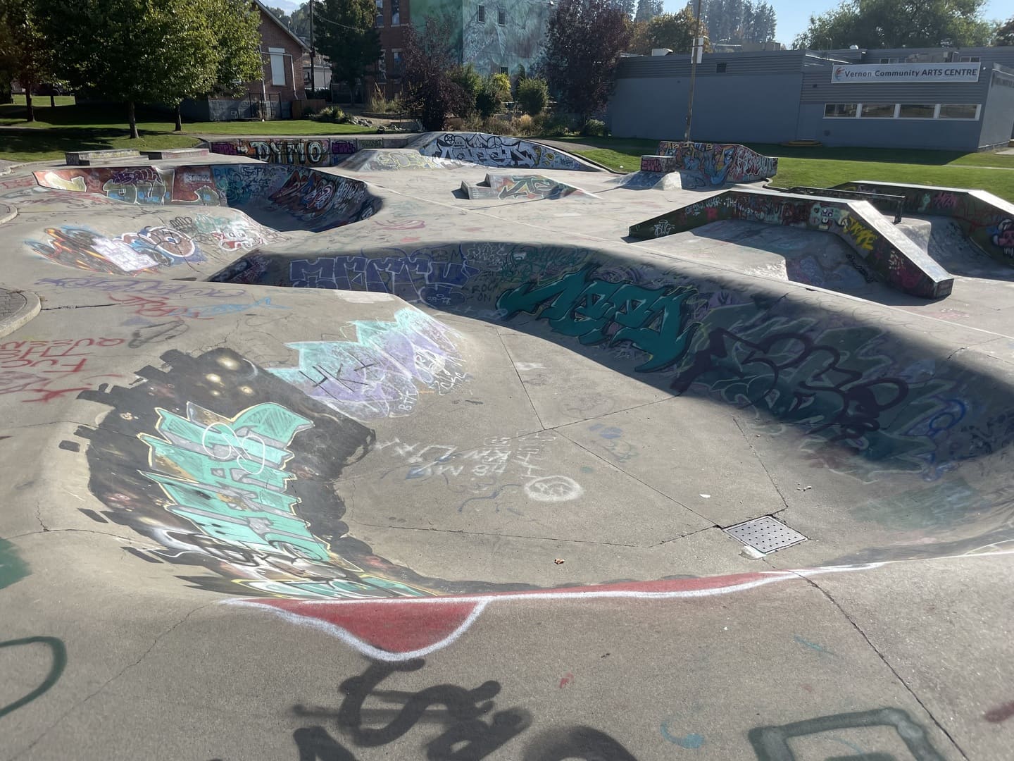 Kalamalka Rotary Skateboard Park, Vernon Kalamalka Rotary Skateboard Park, Vernon