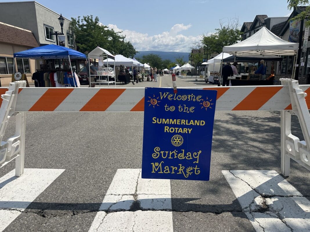 Summerland Rotary Sunday Market