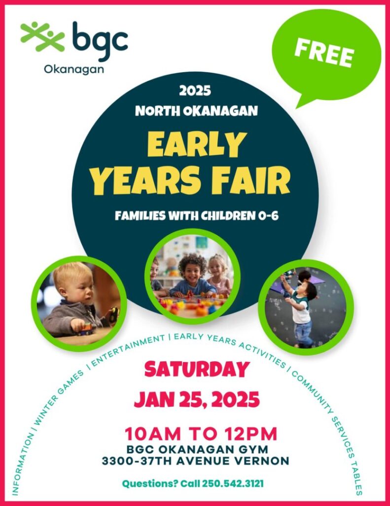 2025 North Okanagan Early Years Fair - Vernon