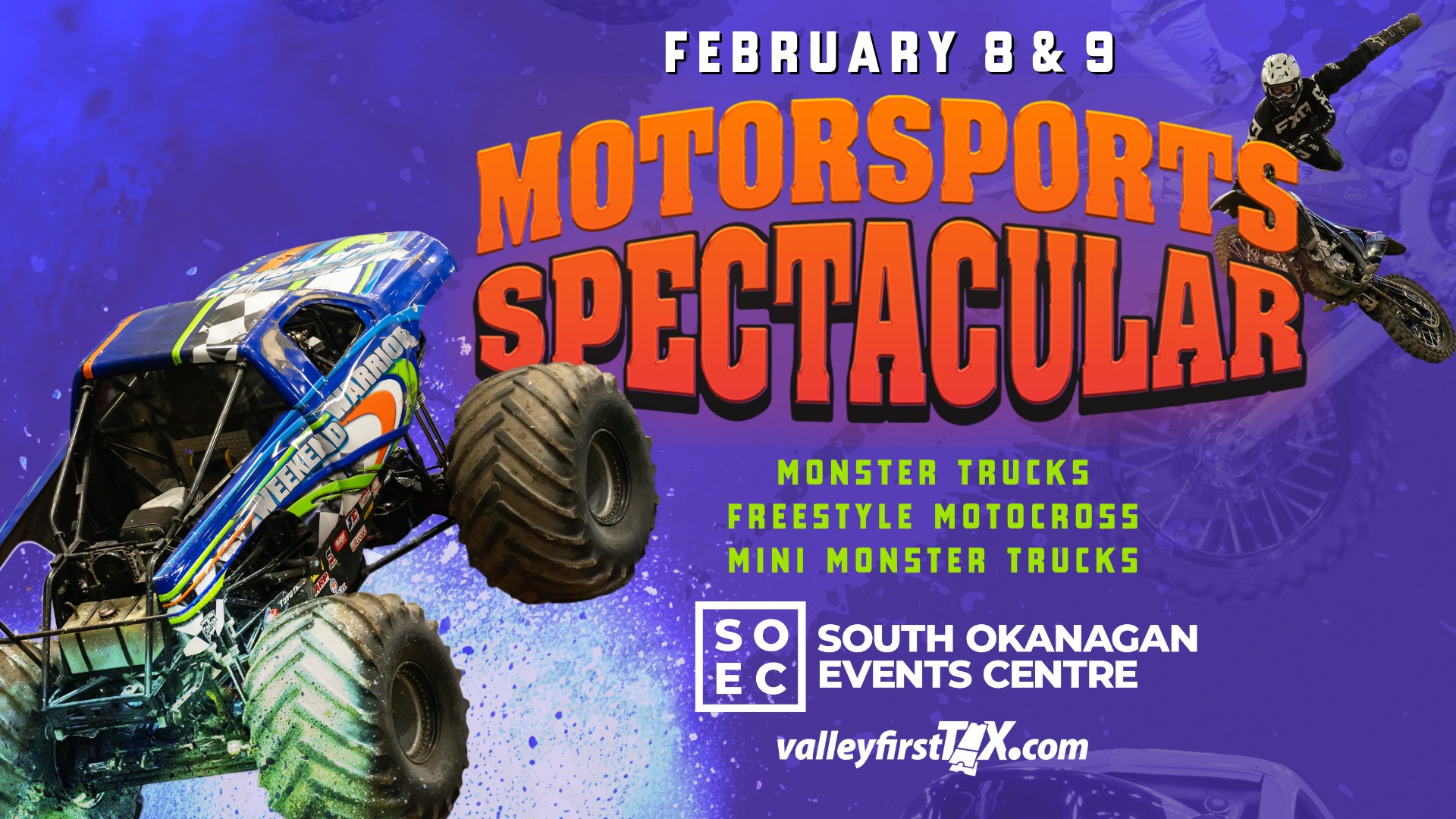 Motorsports Spectacular Monster Trucks - Penticton