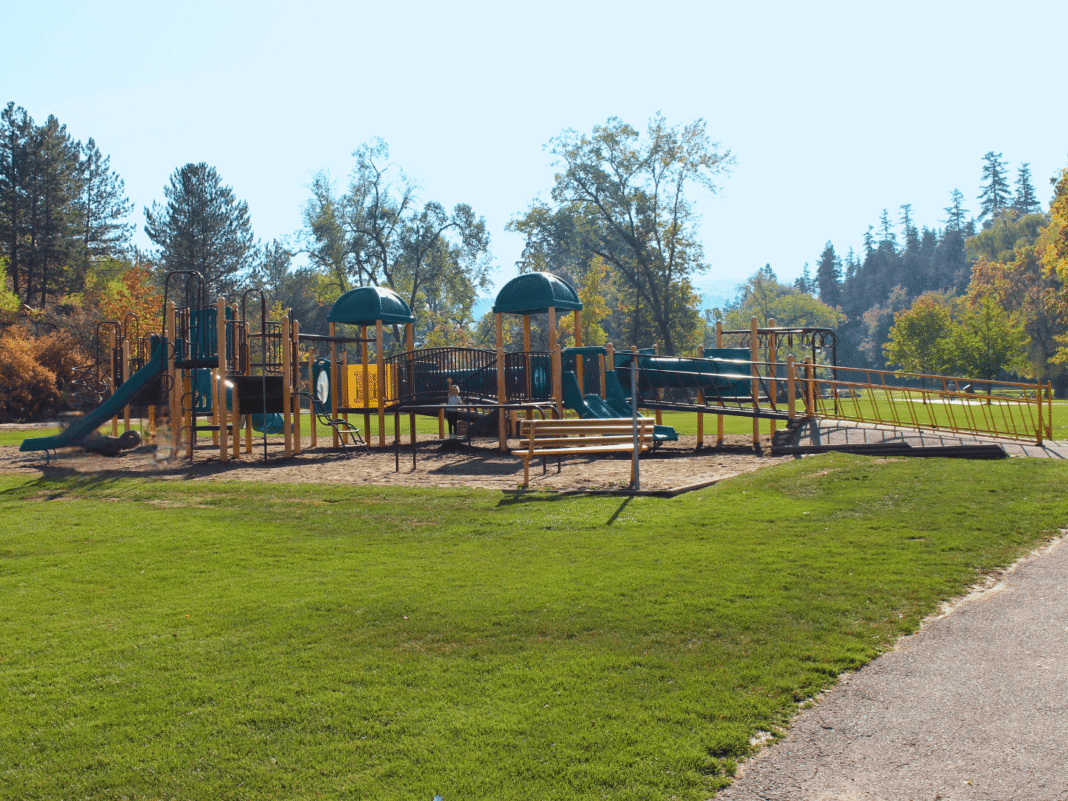 Polson Park in Vernon Polson Park in Vernon