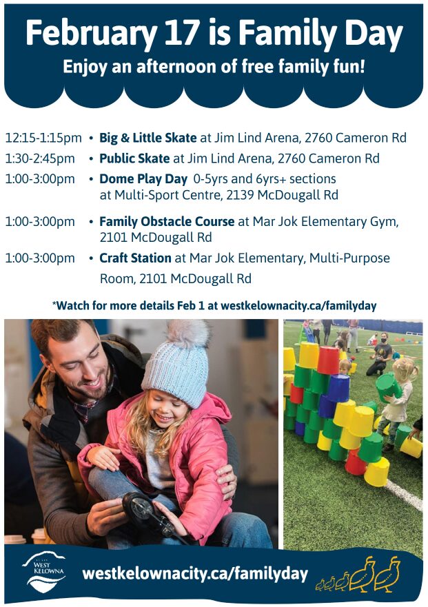 2025 Family Day - West Kelowna