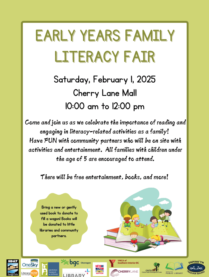 Early Years Family Literacy Fair - Penticton