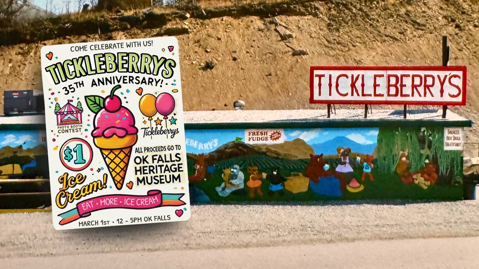 Tickleberry's 35th Anniversary Celebration - Okanagan Falls