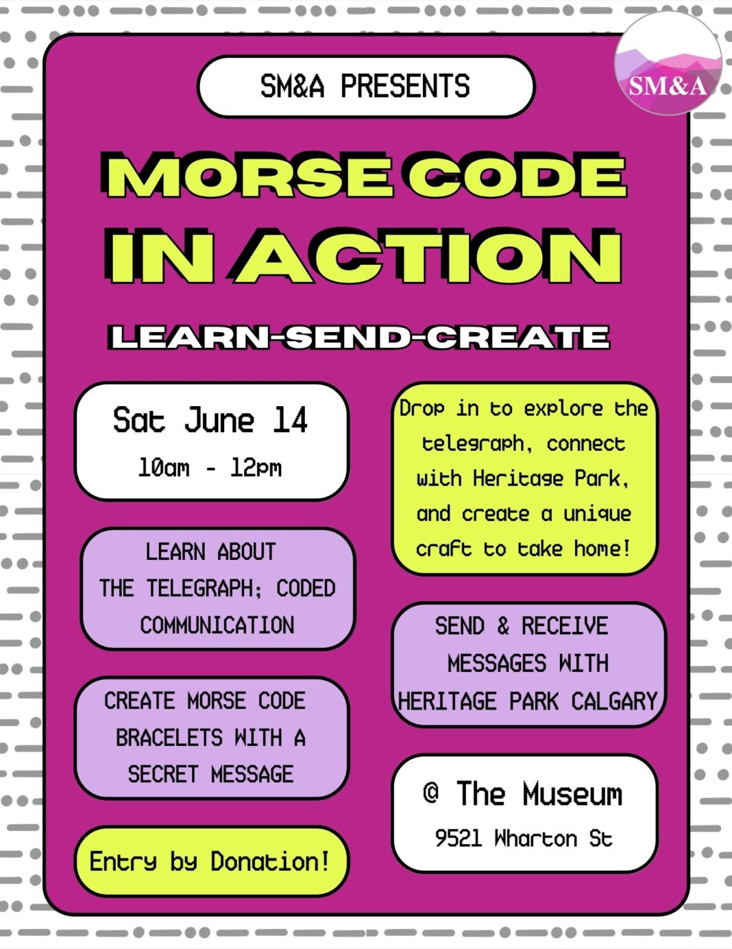 Morse Code in Action Workshop - Summerland