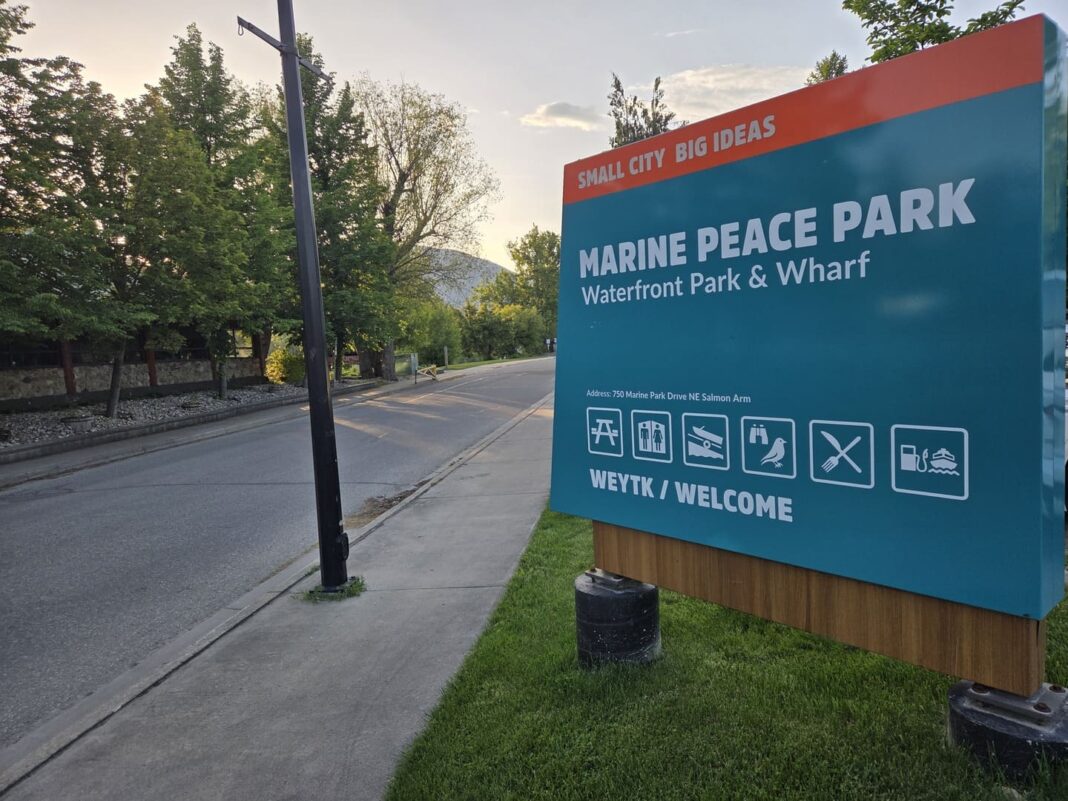 Marine Peace Park Salmon Arm