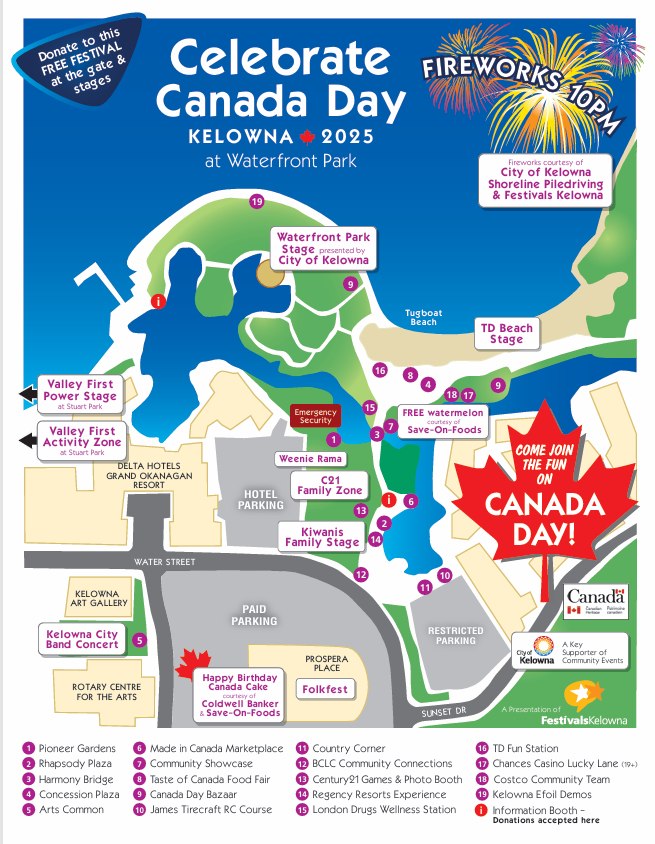Celebrate Canada Day 2025 - Kelowna