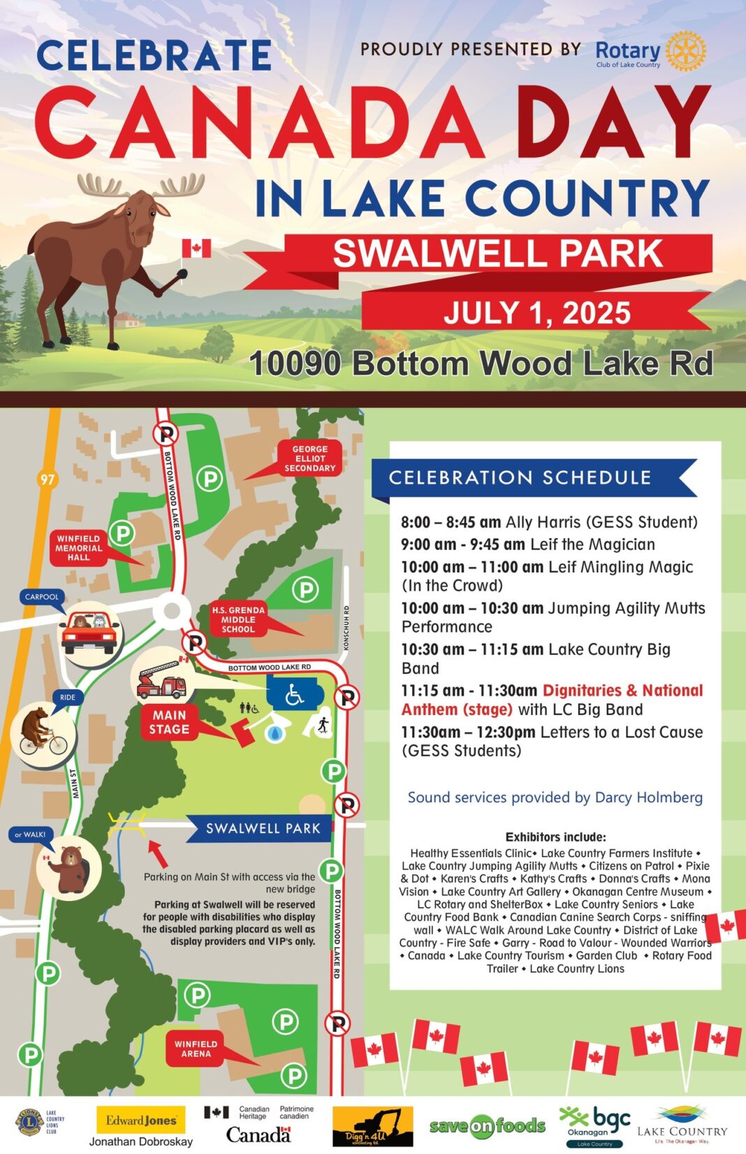 Celebrate Canada Day in Lake Country 2025