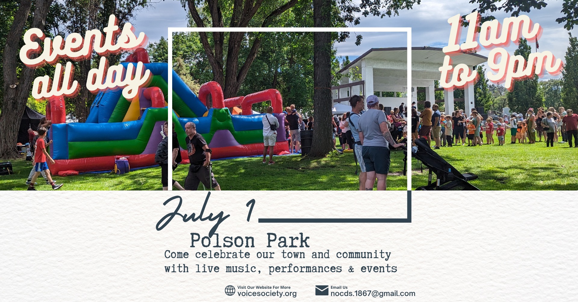 Celebrate Canada Day in Polson Park