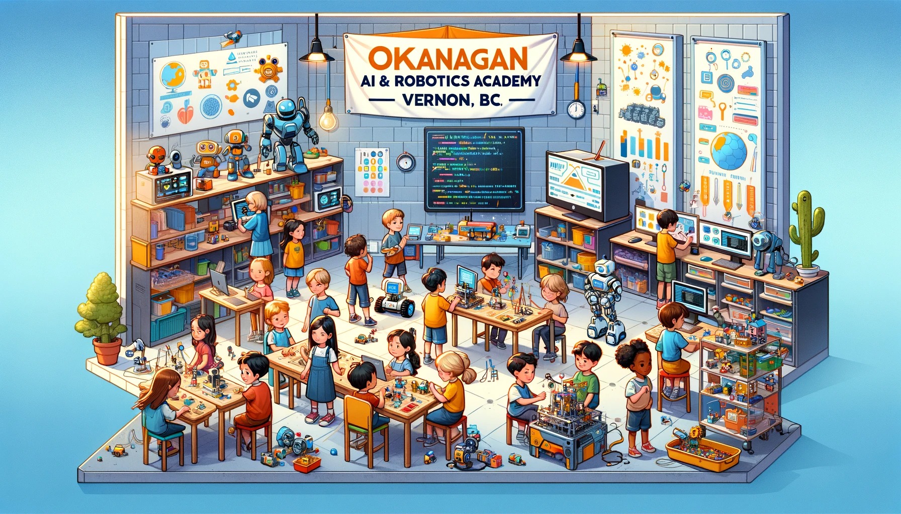 Okanagan AI and Robotics Academy - Vernon Library