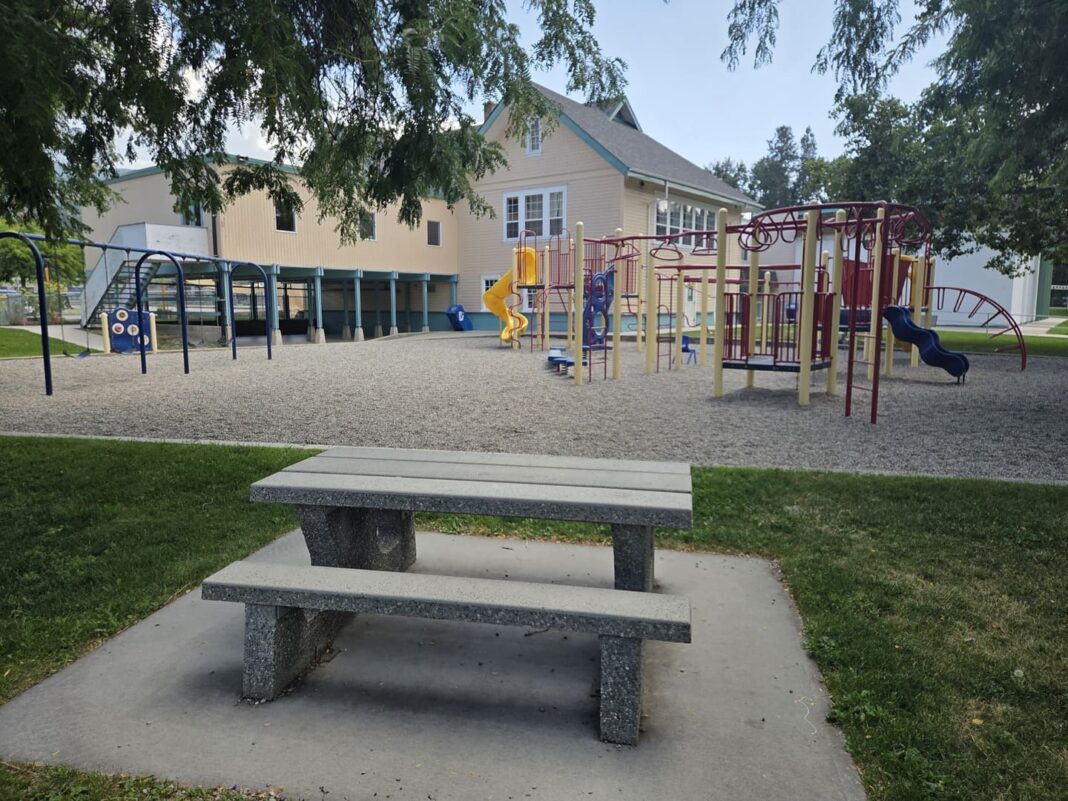 Naramata Elementary Playground